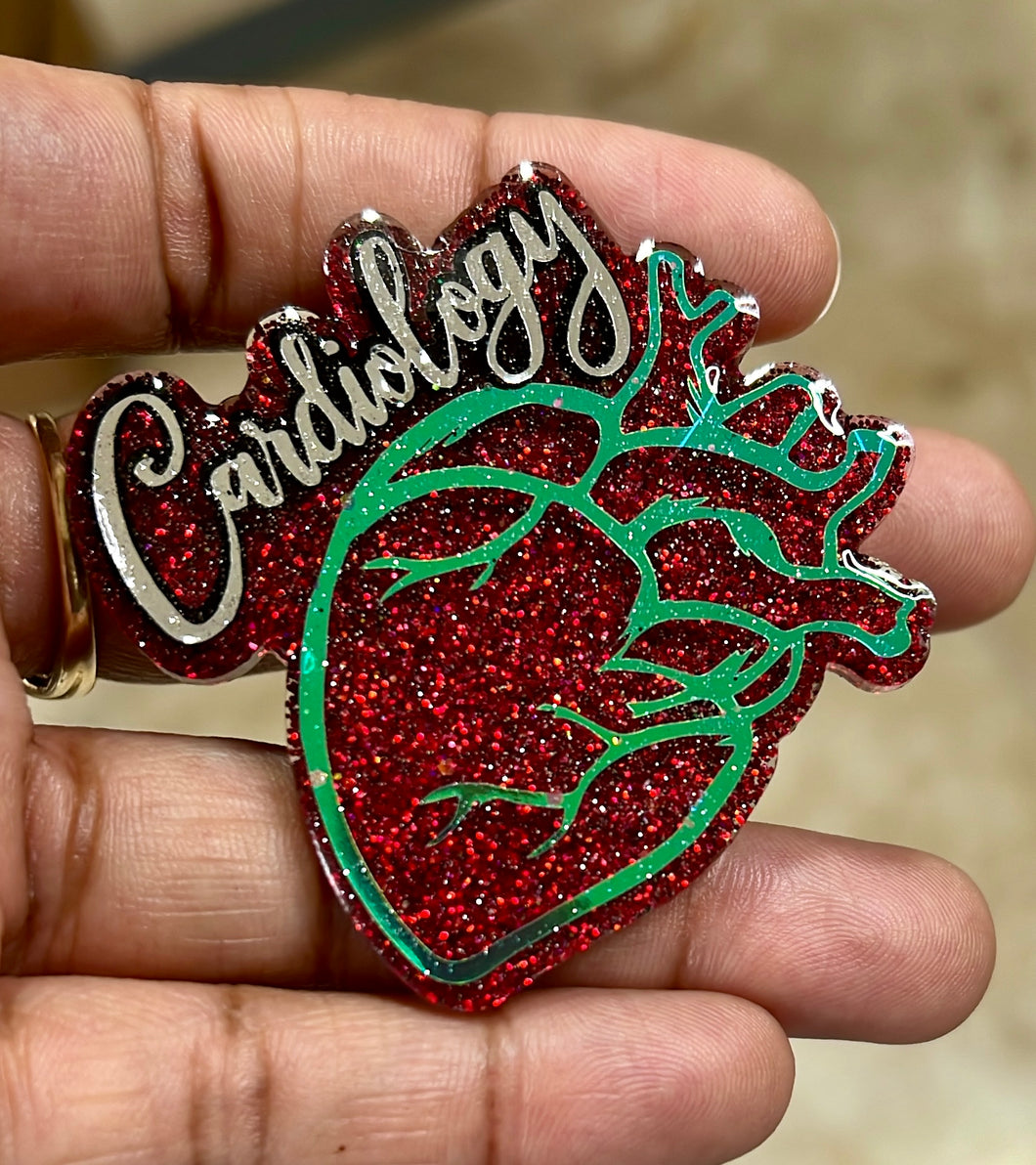 Cardiology acrylic Badge