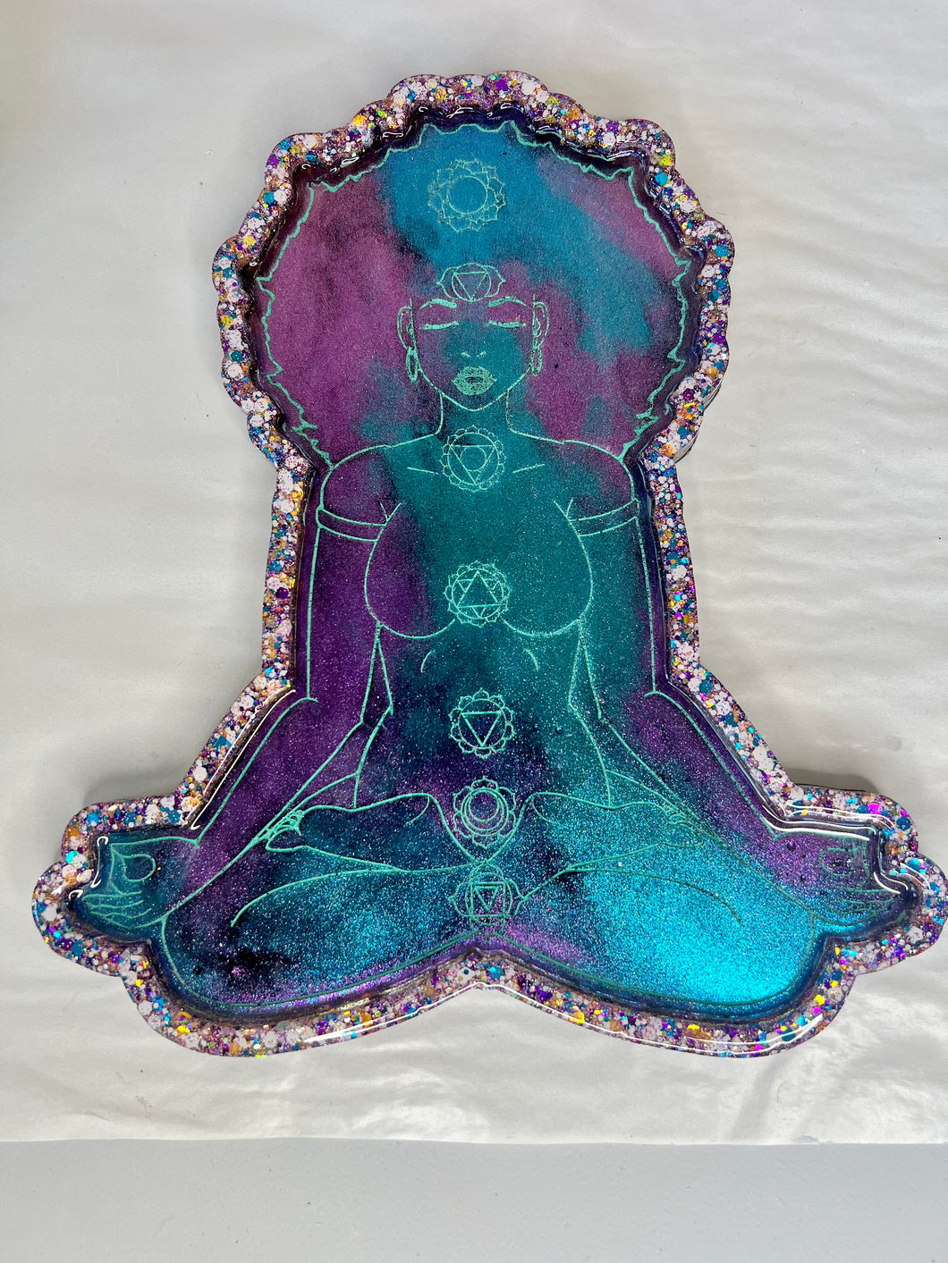 Chakra Diva tray